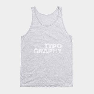 Typography Tank Top